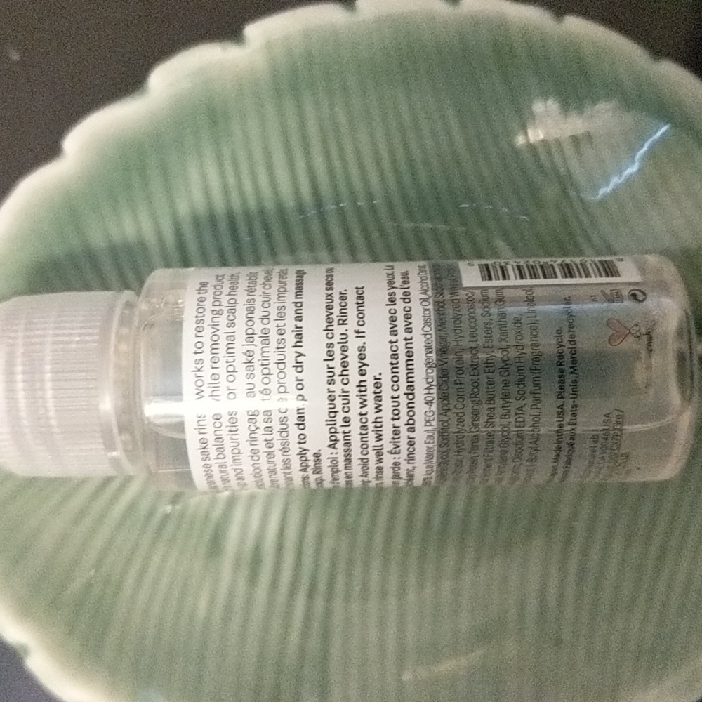 Scalp Balancing Sake Rinse - Picture 2 of 2